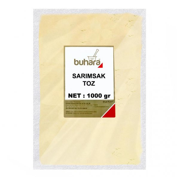 BUHARA SARIMSAK TOZU 1000 GR ürün görseli 1
