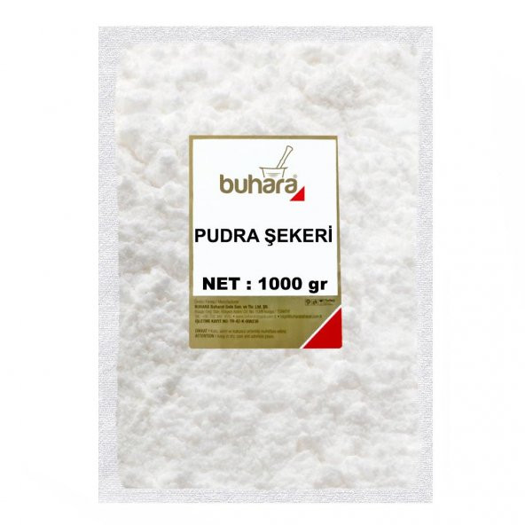 BUHARA PUDRA ŞEKERİ 1000 GR ürün görseli 1