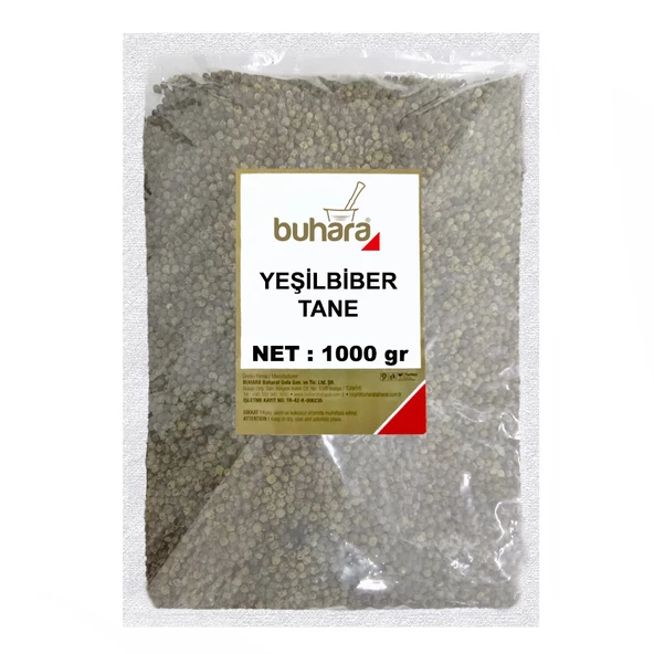 BUHARA YEŞİLBİBER TANE 1000 GR ürün görseli 1