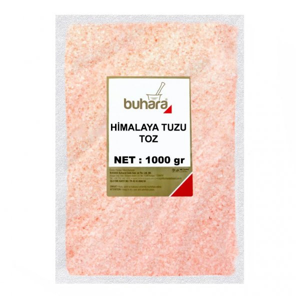 BUHARA HİMALAYA TUZU TOZ 1000 GR ürün görseli 1