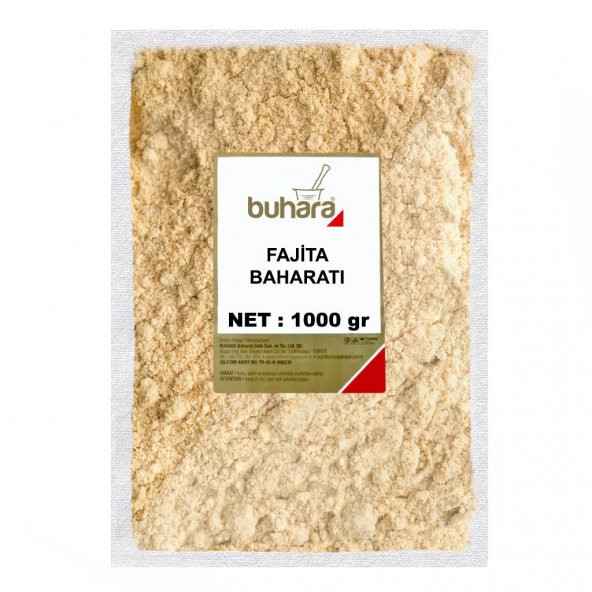 BUHARA FAJİTA BAHARATI 1000 GR ürün görseli 1