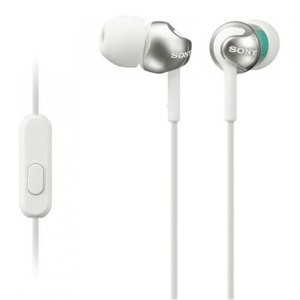 Sony MDR-EX110APW Beyaz Mikrofonlu Kulak İçi Kulaklık Outlet ürün görseli 1