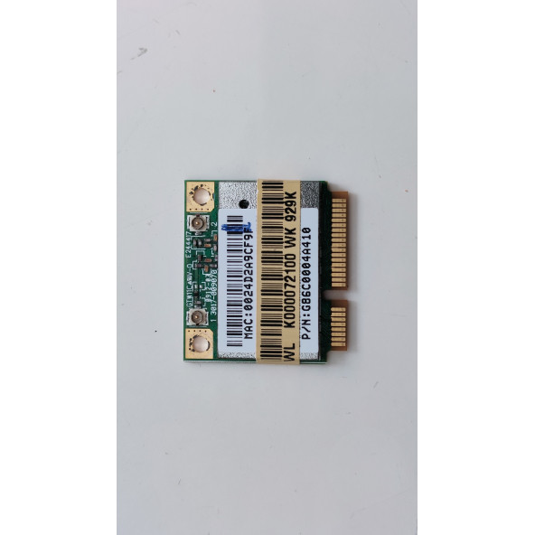 TOSHIBA NB200 NB205 NB255 WİFİ WİRELESS KART ürün görseli 1
