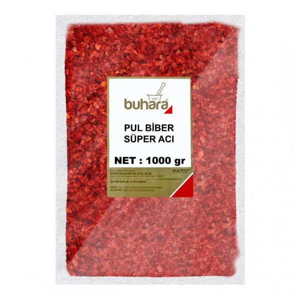 BUHARA SÜPER ACI PULBİBER 1000 GR ürün görseli 1