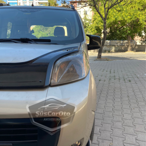 Fiat Fiorino 2008-2022 Uyumlu Batman Yarasa Ayna Kapağı Piano Black ABS Plastik ürün görseli 1