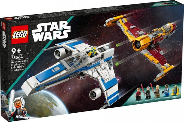 LEGO Star Wars 75364 New Republic E-wing vs. Shin Hatis Starfighter ürün görseli 1
