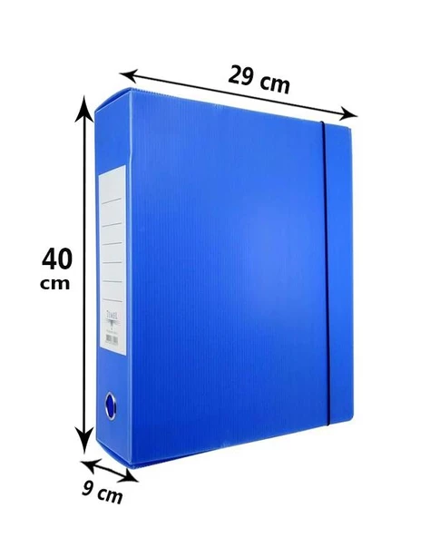 Arşiv ve Proje Kutusu 29x40x9cm Mavi ürün görseli 1