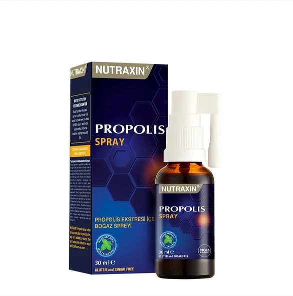 Nutraxin Propolis Boğaz Spreyi 30 ml ürün görseli 1