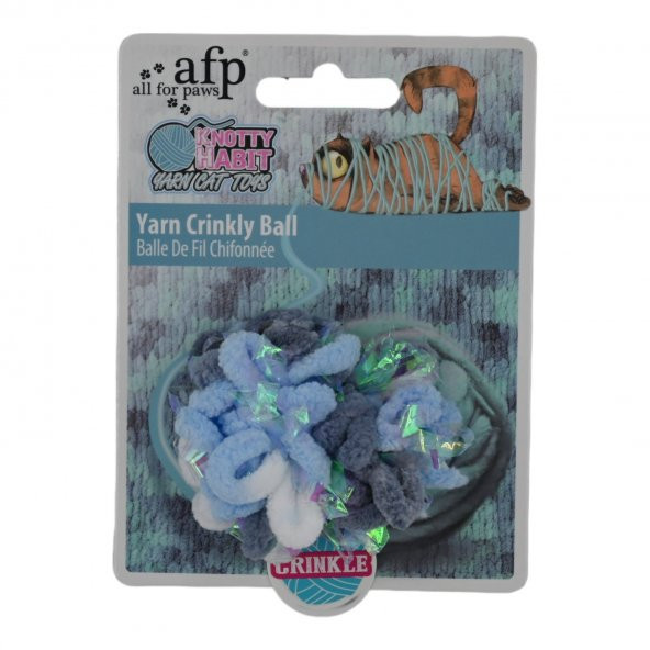 Knotty Habit - Yumak Şeklinde Sesli Kedi Topu ürün görseli 1