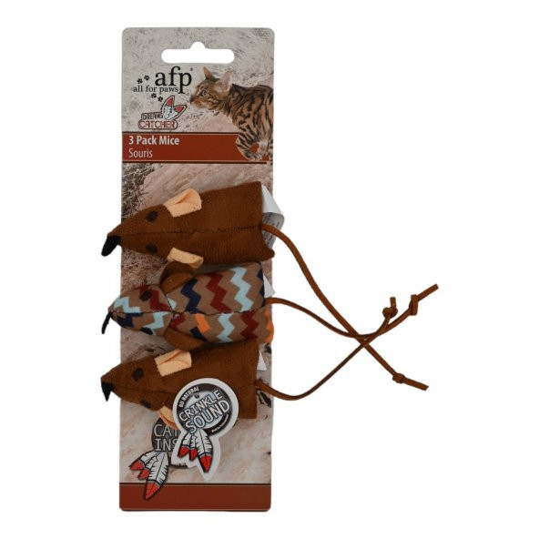 Dream Catcher - Fare Kedi Oyuncak Catnip (3lü Paket) ürün görseli 1