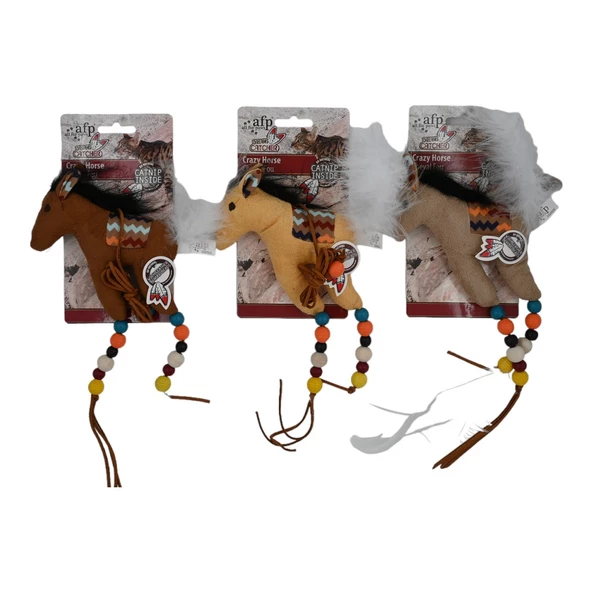 Dream Catcher - At Şekilli Kedi Oyuncak - Resim 2