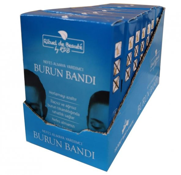 Horlama önleyici nefes bandı nefes burun bandı 8 kutu 80 adet ürün görseli 1