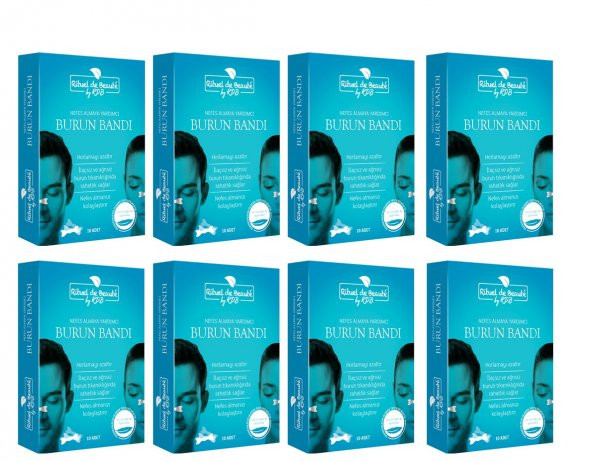 8 Kutu(80 ADT)Rituel De Beaute Horlama Önleyici Burun Nefes Bandı ürün görseli 1