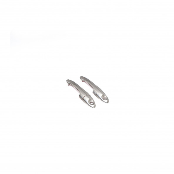 Ford Focus 1 Krom Kapı Kolu 2 kapı 1998-2005 Paslanmaz Çelik (Çift Delik) - Resim 2