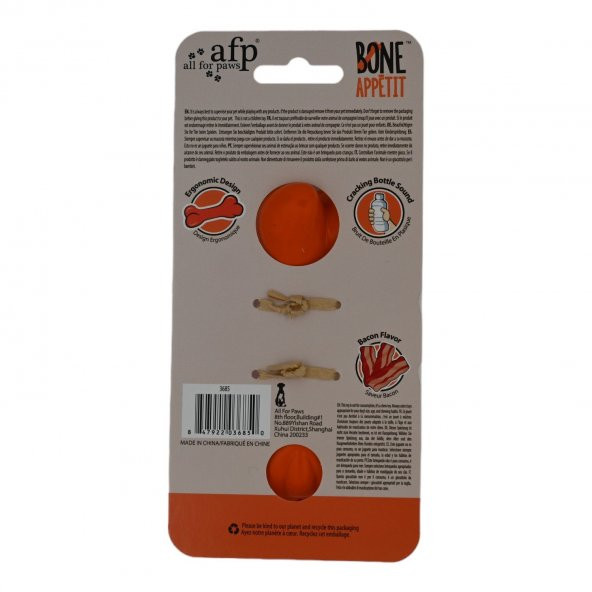 Bone Appetit- Sesli Lastik Kemik - Resim 2