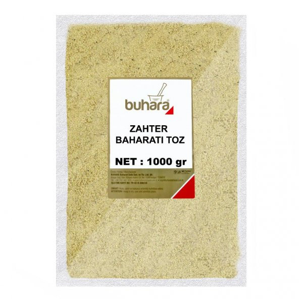BUHARA ZAHTER 1000 GR ürün görseli 1