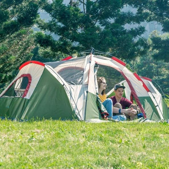 QuickUp DomeHike 6 Kişilik Otomatik Çadır - Resim 8