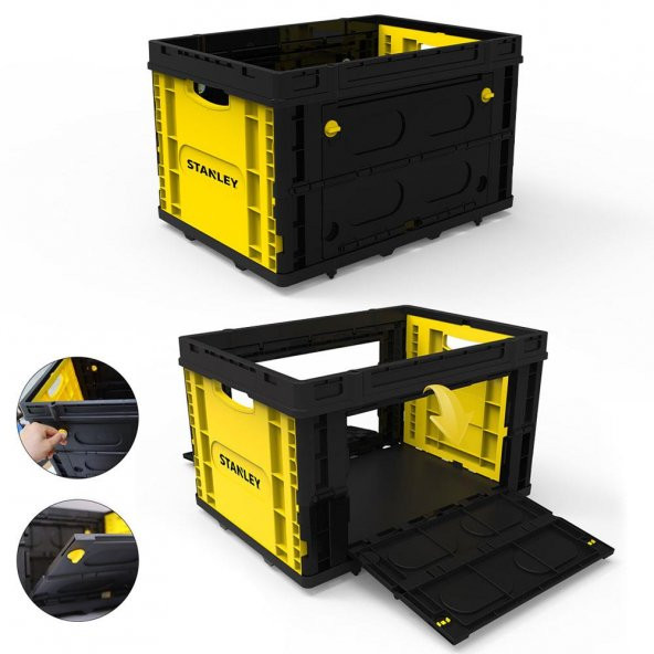 STANLEY FB533 25Kg Katlanır Çok Amaçlı Taşıma Sepeti ürün görseli 1