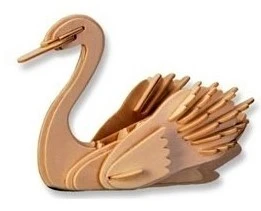 3D Ördek Maketi Ahşap Puzzle ürün görseli 1