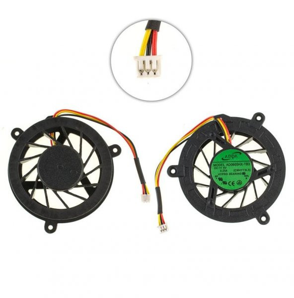 Toshiba Satellite M300 M301 M302 M305 M306 M307 M308 M330 M331 M332 M333 M335 M336 M337 M338 Cpu Fanı / Ver. 1 ürün görseli 1
