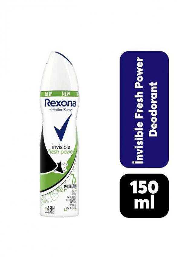 Rexona Deodorant 150 Ml Kadın Fresh Power ürün görseli 1