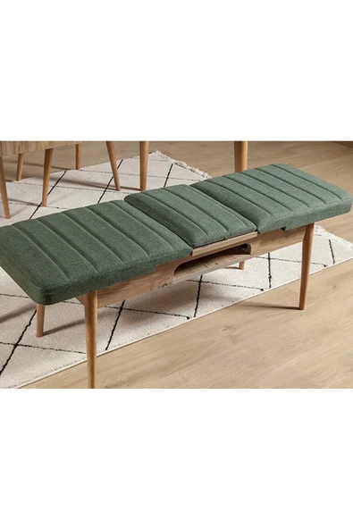 ZEYTUN Ahşap Açılır Bench Atlantik Yeşil ürün görseli 1