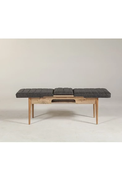 ZEYTUN Ahşap Açılır Bench Atlantik Antrasit - Resim 2