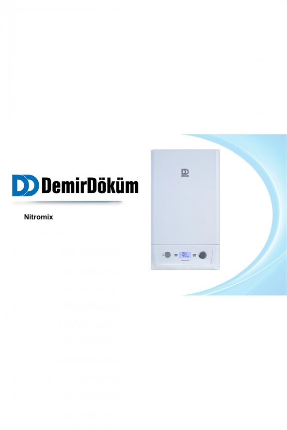 Demirdöküm Nitromix P24 Kw Premix Tam Yoğuşmalı Kombi ürün görseli 1