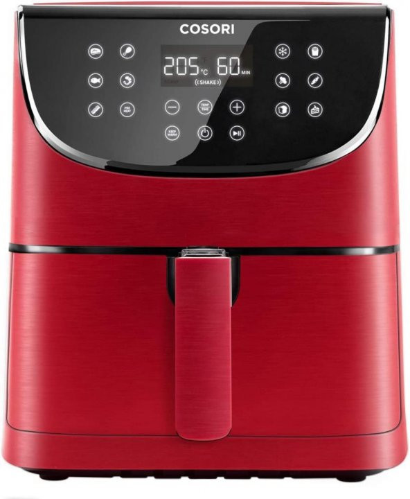 Cosori Premium XXL Airfryer 5.5 lt Yağsız Kırmızı Fritöz - TEŞHİR ürün görseli 1