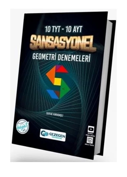 Gezegen Yayıncılık TYT AYT Geometri Sansasyonel 10+10 Deneme ürün görseli 1