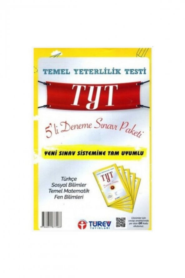 Türev Yayınları TYT 5 li Deneme ürün görseli 1