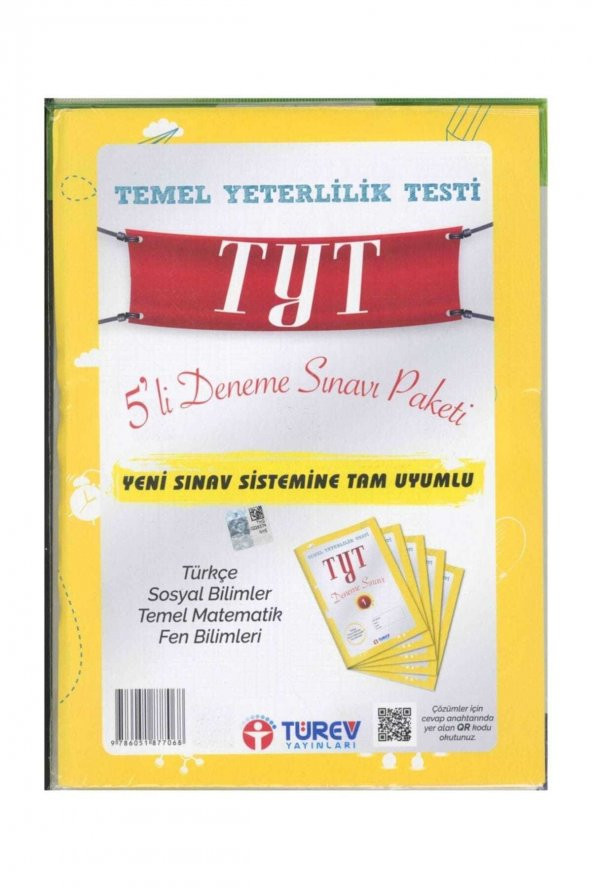 Türev Yayınları TYT 5 li Deneme - Resim 2