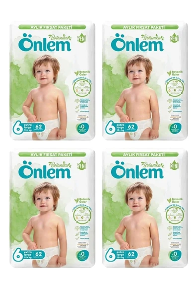 Önlem Botanika 6 Extra Large 15+ Kg 62 Adet x 4 Adet ürün görseli 1