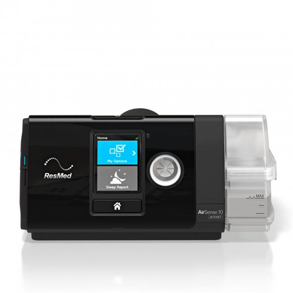 Resmed AirSense Otomatik CPAP Cihazı+Nemlendirici+N30i Maske ürün görseli 1