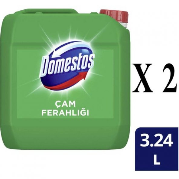 Domestos Çam Ferahlığı Yoğun Kıvamlı Çamaşır Suyu 3240 ml x 2 ürün görseli 1