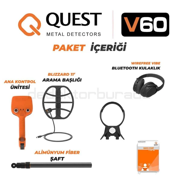 Quest V60 Dedektör - Resim 2