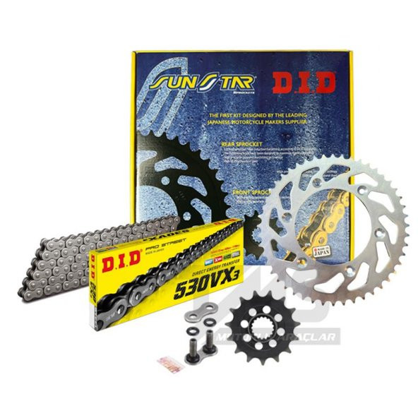 PTTAVM: Did-Sunstar 1994-1997 Kawasaki ZX-9 R Uyumlu Zincir Dişli