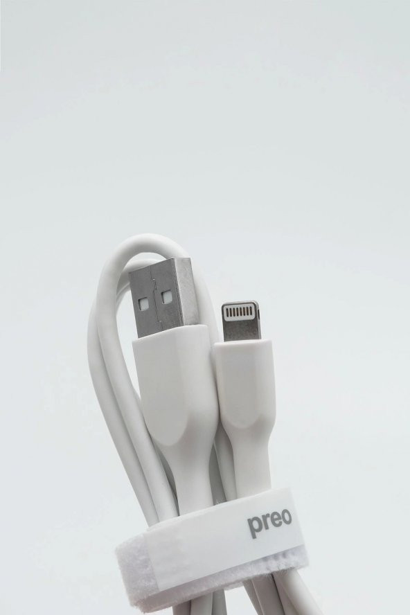 Preo Mmu108 2A-ligthning Non Mfı Usb-a To Lightning Kablo 1m ürün görseli 1