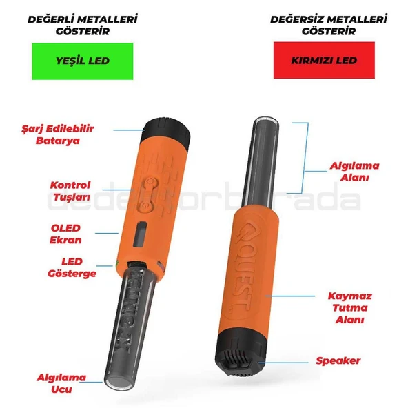 XPointer Max Ayrımlı Pinpointer - Resim 3
