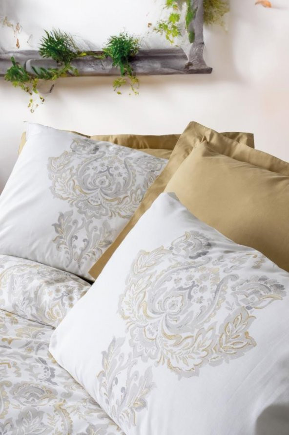 Cotton Box Bohem Nevresim Takımı Çift Kişilik Najva Hardal ürün görseli 1