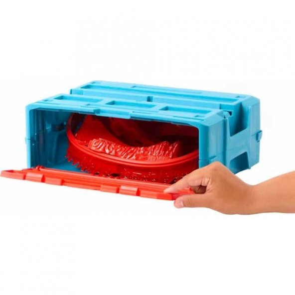 Hot Wheels Track Builder Alev Temalı Akrobasi Seti HMC04 - Resim 3