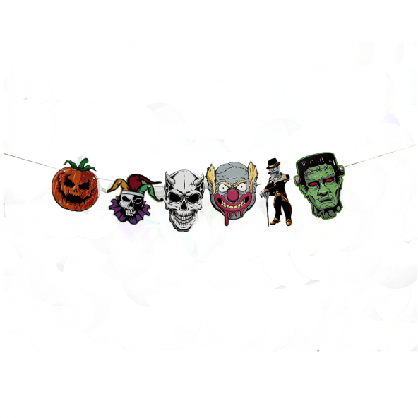 Halloween Cadılar Özel Kesim Banner 270cm ürün görseli 1