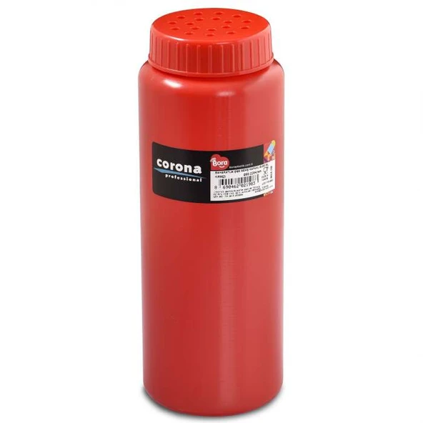 Baharatlık Şişe Geniş Kapaklı 950 ml Kırmızı BO2198 ürün görseli 1