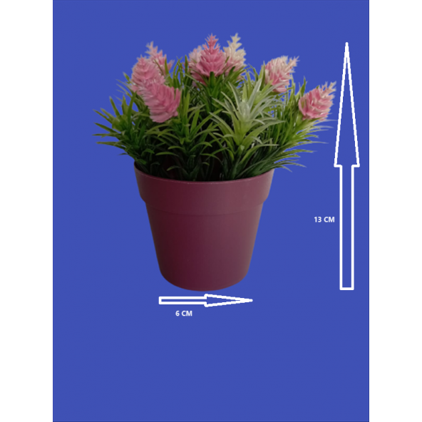 Yapay Çiçek Kozalaklı Boyutları 6 cm X 13 cm ürün görseli 1