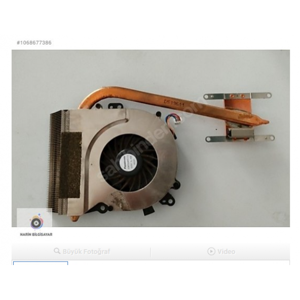 Sony Vaio Pcg 7173L Fan Heatsink Soğutucu Blok ürün görseli 1