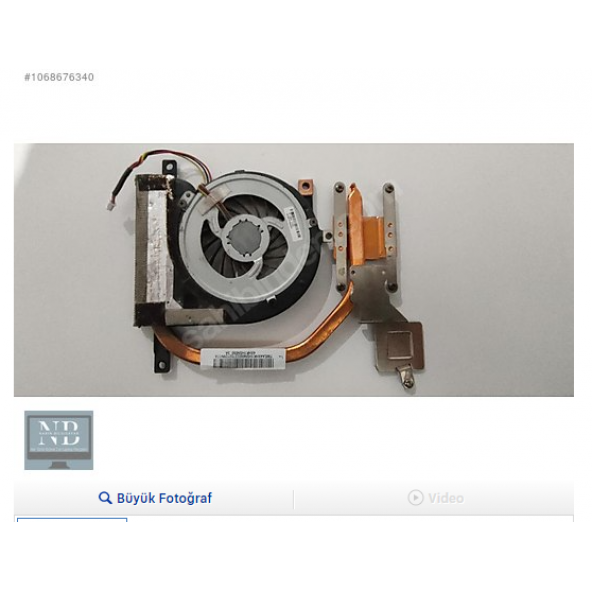 Sony Vaio Vpceh Vpc-Eh Pcg-71811L Pcg-71911L Fan + Heatsink ürün görseli 1