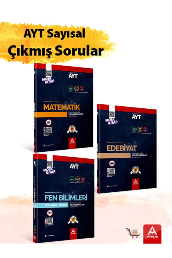 AYT Sayısal Çıkmış Sorular Seti Konularına Ve Zorluk Seviyesine Göre Sıralanmış ürün görseli 1