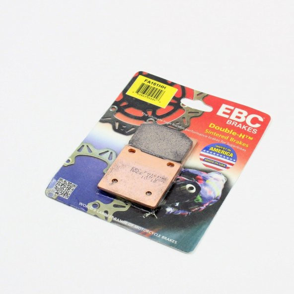 Ebc Fa161Hh 1993-2001 Kawasaki ZZR 1100 Uyumlu Arka Fren Balatası Sinterli Balata ürün görseli 1