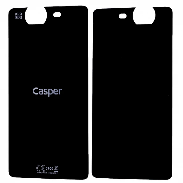 Casper VIA V8 Arka Kapak Batarya Pil Kapağı - Siyah ürün görseli 1