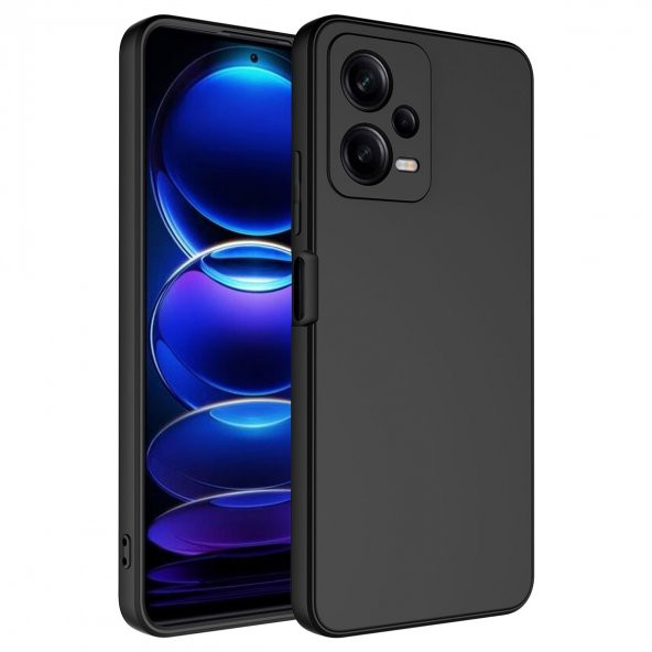 Xiaomi Redmi Note 12 5G Kılıf Mara İçi Kadife Dışı Mat Lansman Kapak ürün görseli 1